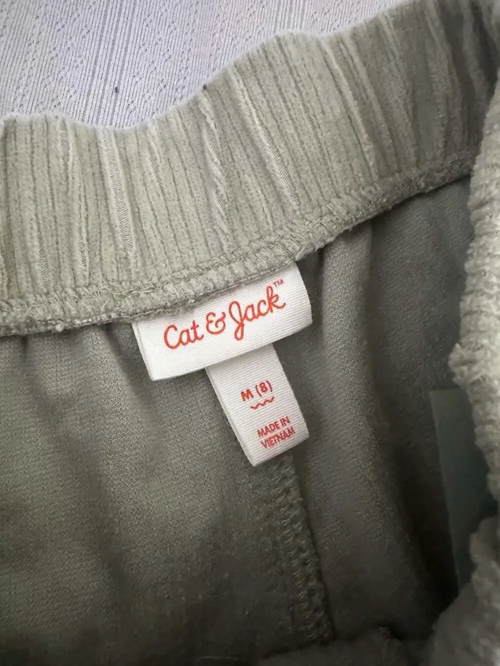 Cat & Jack Girls Corduroy Cargo Pants and Long Sleeve Shirt Set